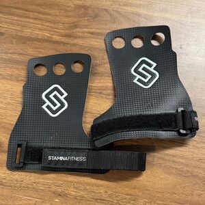 STMN Black Carbon Hand Grips
